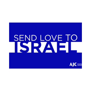 AJC send love to israel